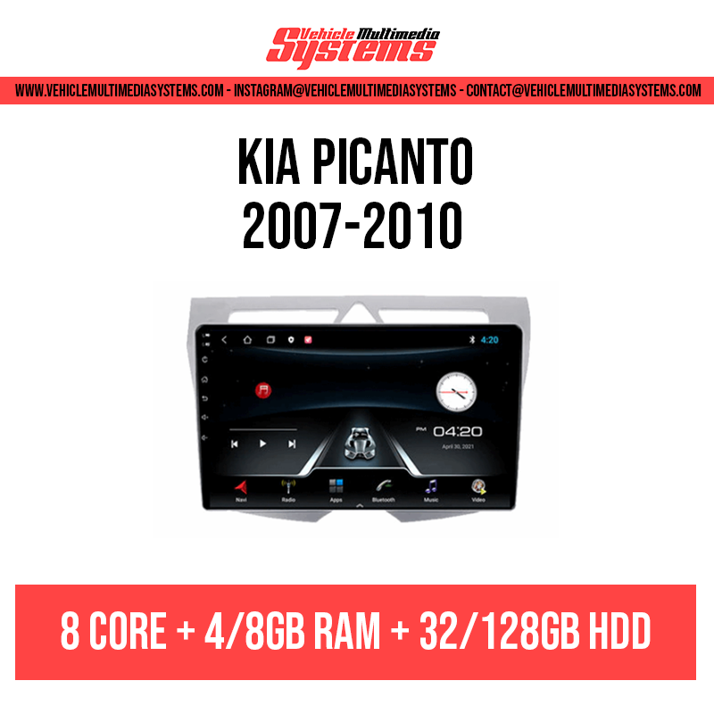 Kia Picanto | 2007-2010 | Pantalla de Android