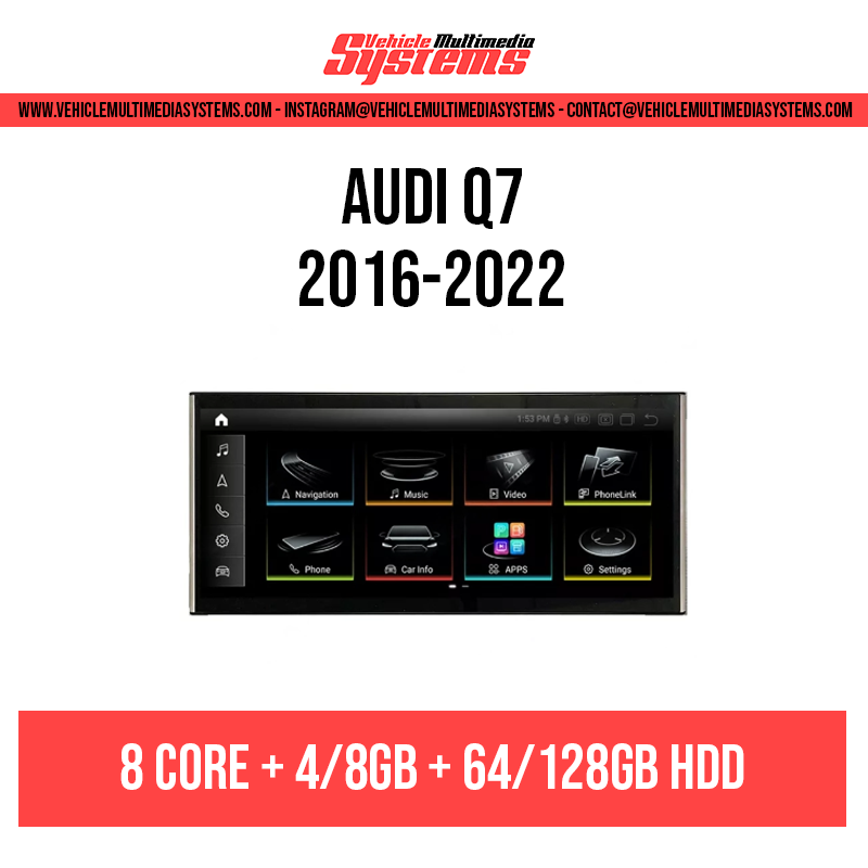 Audi Q7 | 2016-2022 | Android Screen