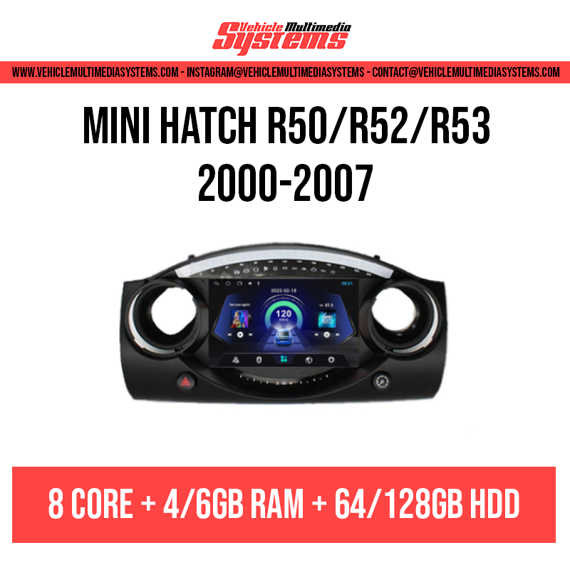 MINI Hatch Cooper R50 R52 R53 | 2000-2007 | Pantalla Android
