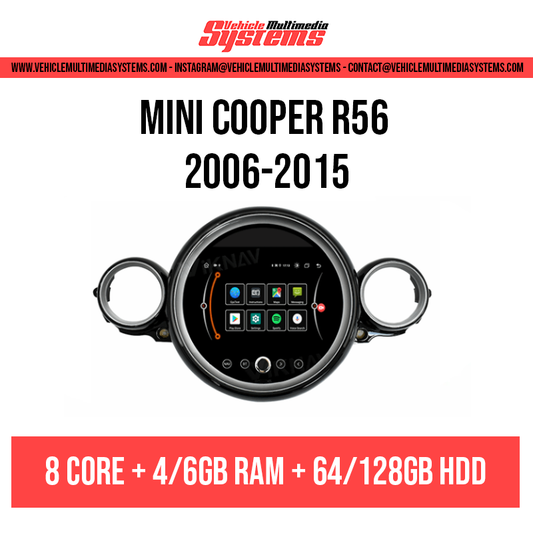 MINI Cooper R56 | 2006-2015 | Android Screen