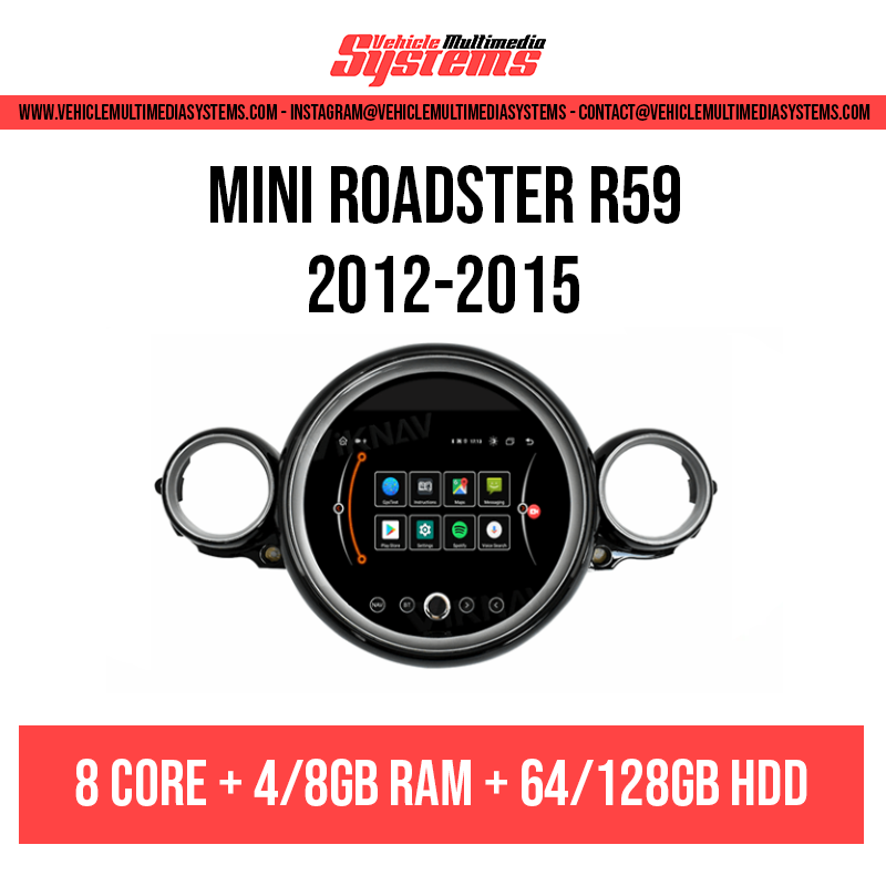 MINI Roadster R59 | 2012-2015 | Pantalla Android