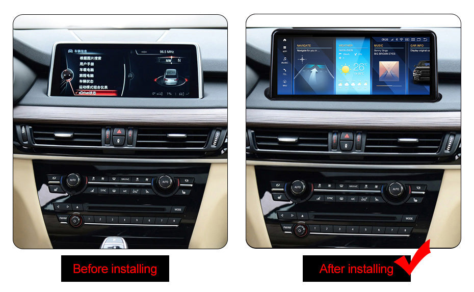 BMW X5 X6 | F15 F16 | Android Screen | NBT, EVO