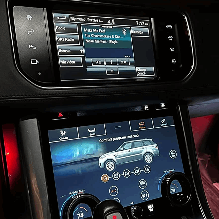 Land Rover Range Rover Evoque | 2012-2018 | Android Screen + AC Panel VMS