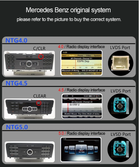 Mercedes-Benz SL-Class | 2011-2019 | Android Screen