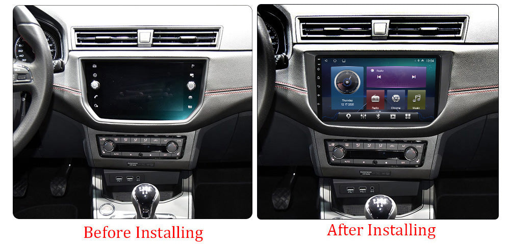Seat ibiza android screen retrofit from Vehicle Multimedia Systems