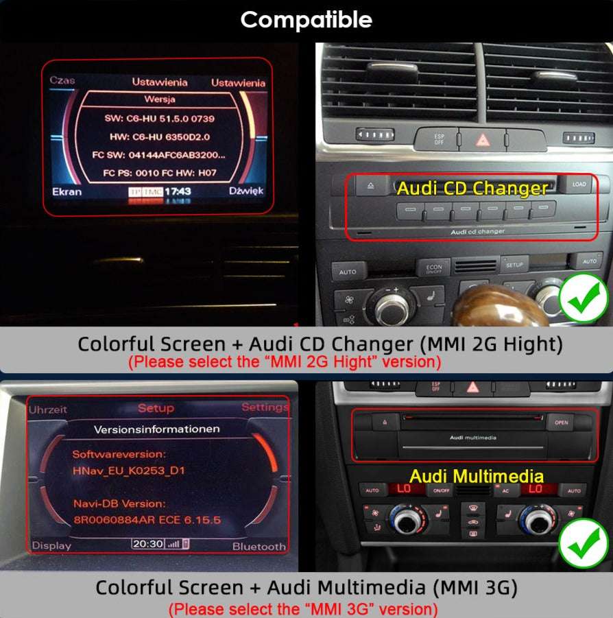Audi Q7 | 2005-2015 | Pantalla Android