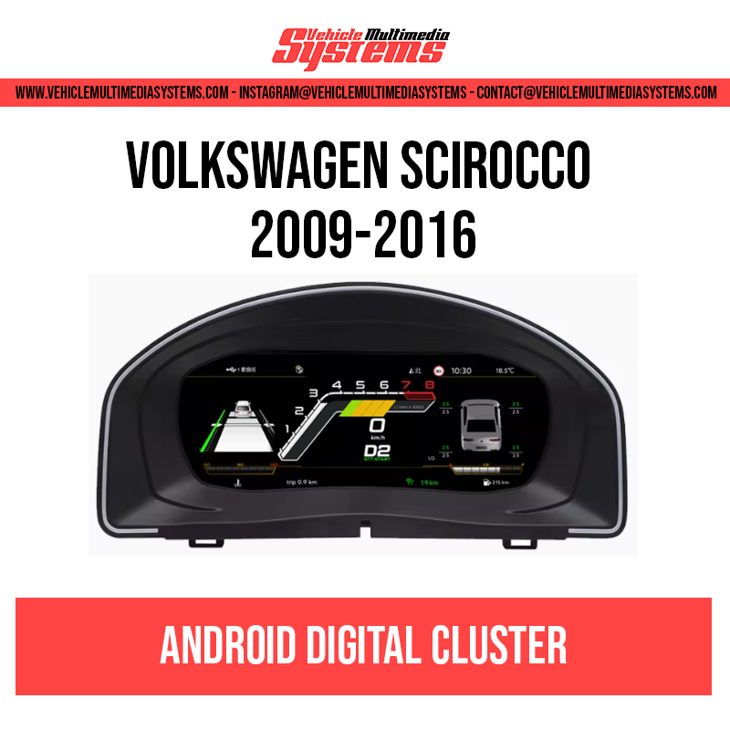 Volkswagen Scirocco | 2009-2016 | Digital Cluster