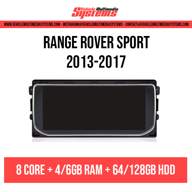 Range Rover Sport | 2013-2017 | Pantalla Android + Panel AC