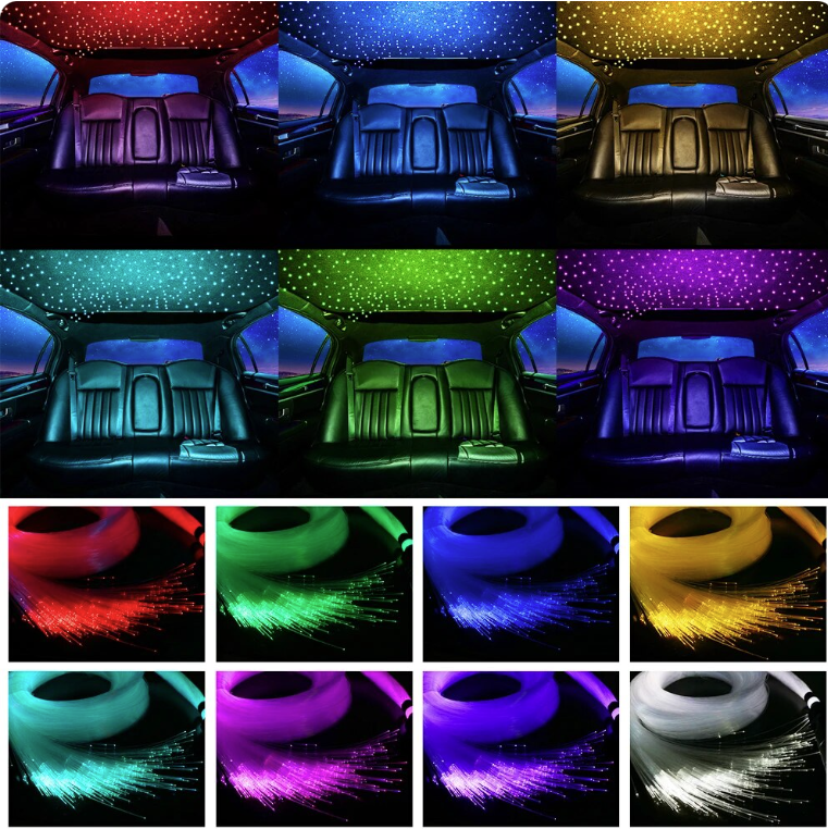 Starlight Kit | Fibre-Optic Star Ceiling with Bluetooth & Remote Control