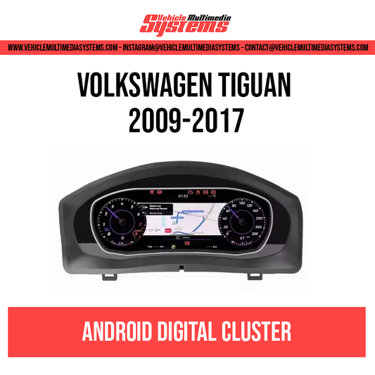 Volkswagen Tiguan | 2009-2017  | Digital Cluster