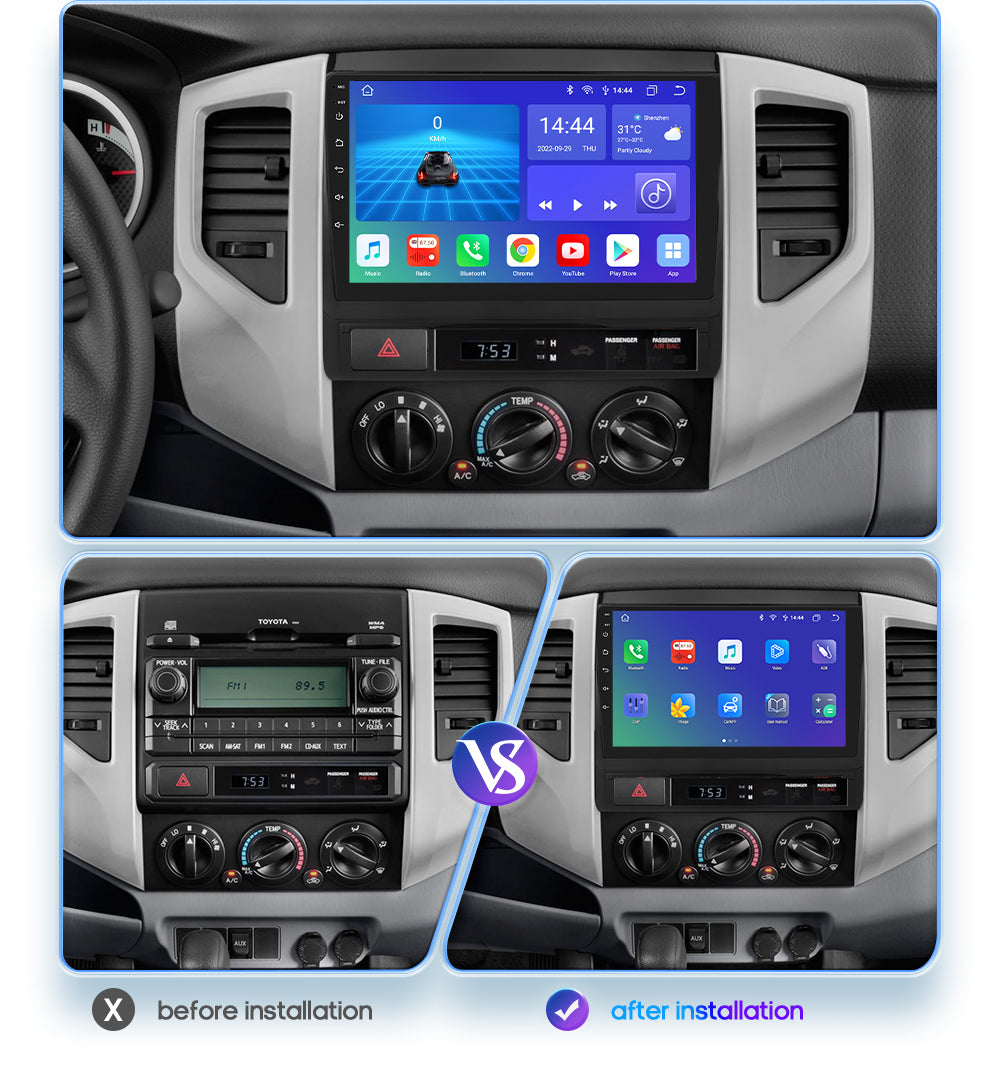 Toyota Tacoma | 2005-2014 | Pantalla Android