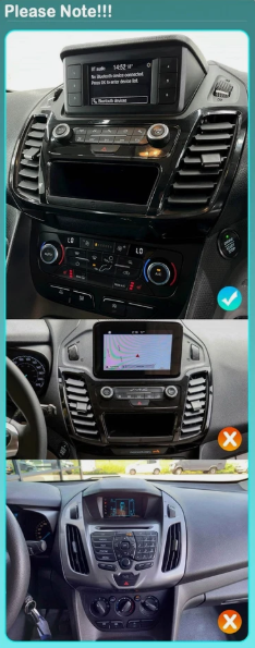 Ford Transit Connect | 2018-2024 | Android Screen