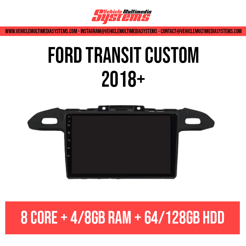 Ford Transit Custom | 2018+ | Pantalla Android