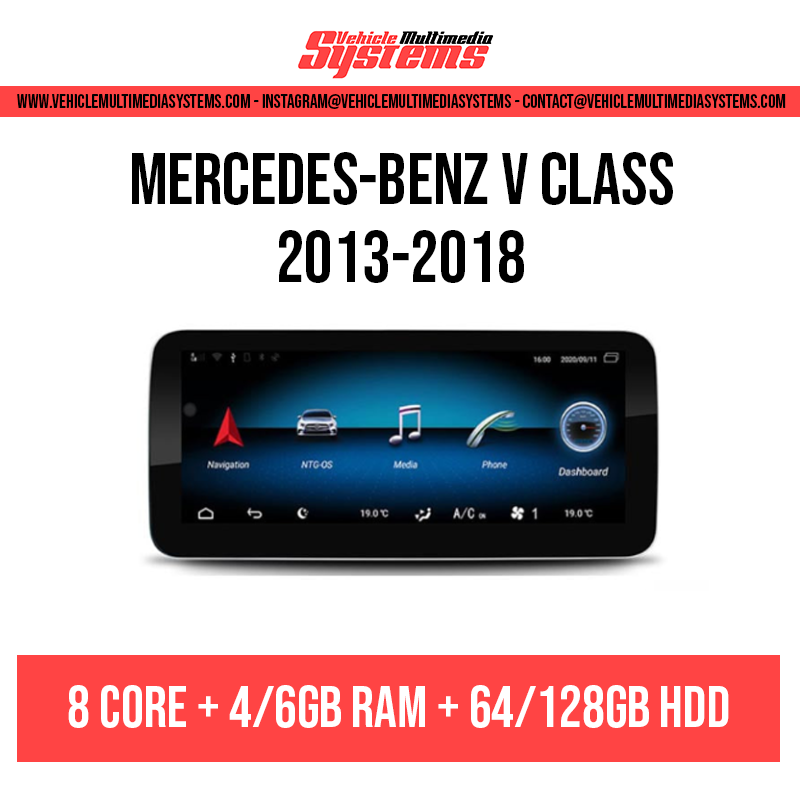 Mercedes-Benz Clase V | 2015-2018 | Pantalla Android