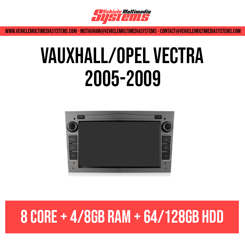 Vauxhall/Opel Vectra | 2005-2009 | Android Screen