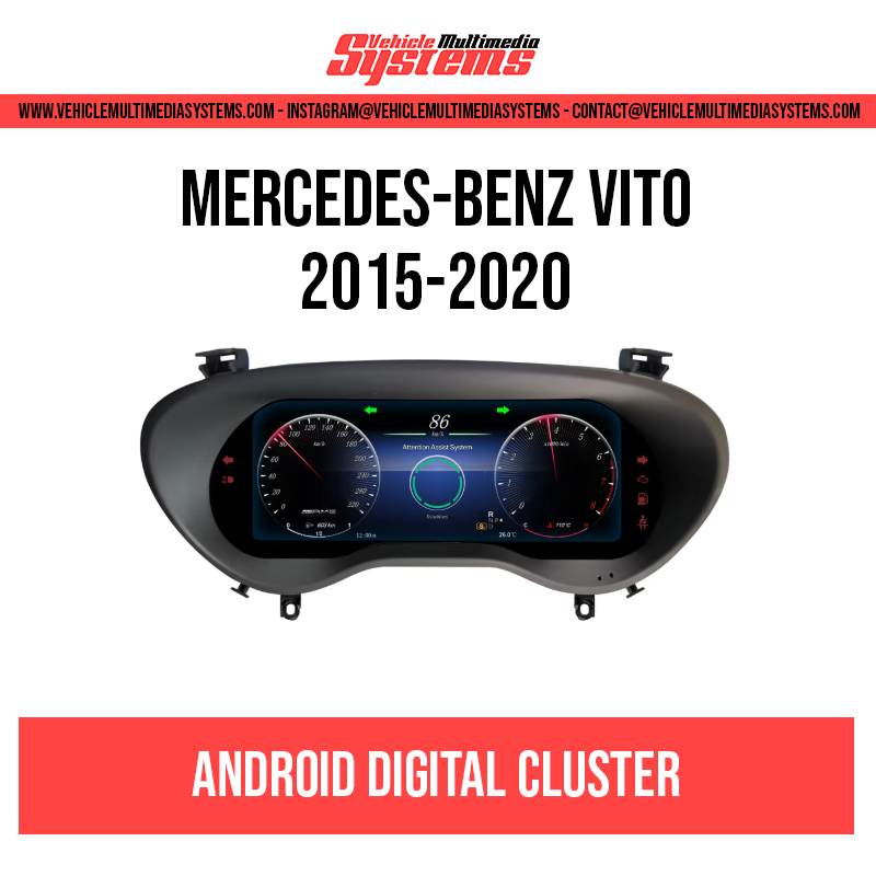 Mercedes-Benz Vito | 2015-2020 | Digital Cluster