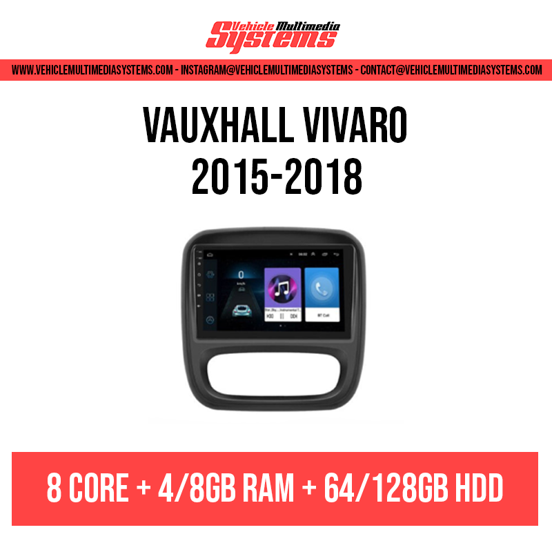 Vauxhall Vivaro | 2015-2018 | Pantalla Android