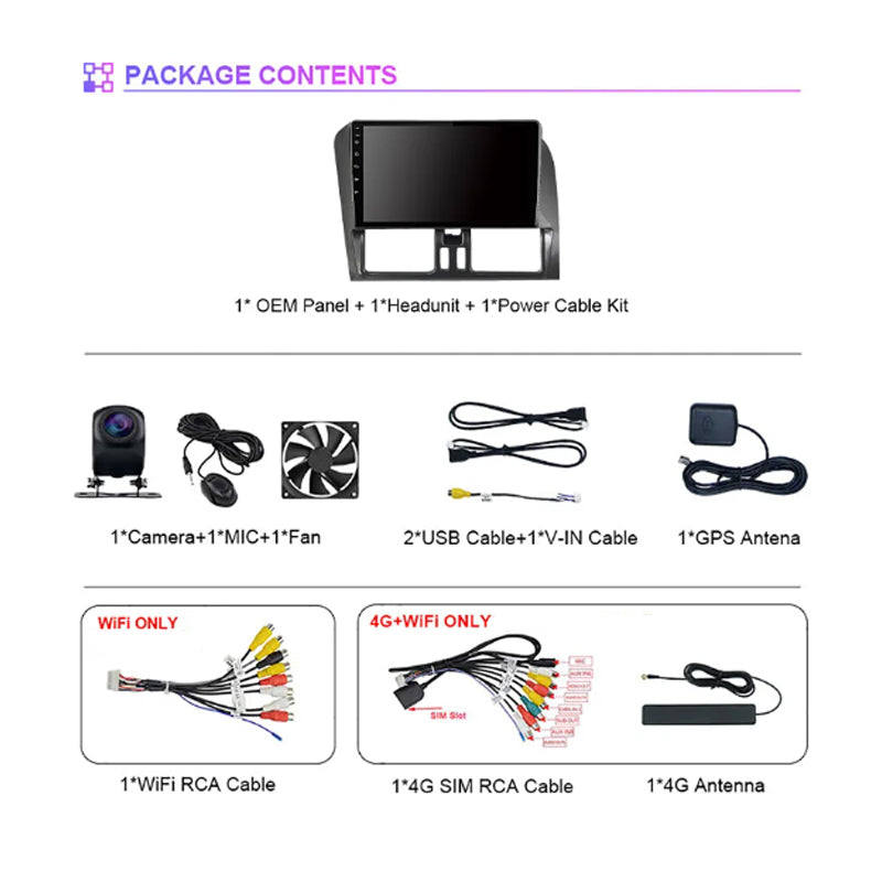 Volvo XC60 | 2009-2013 | Pantalla Android