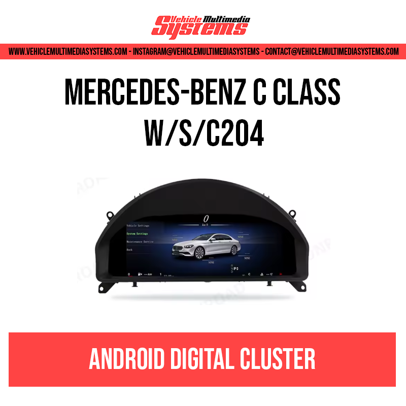 Mercedes Benz C Class | W/S/C204 | Digital Cluster