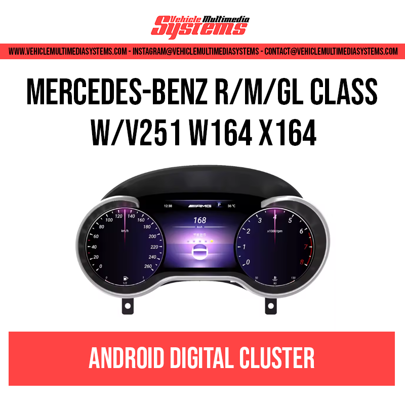 Mercedes Benz R/M/GL Class | W/V251 W164 X164 | Digital Cluster