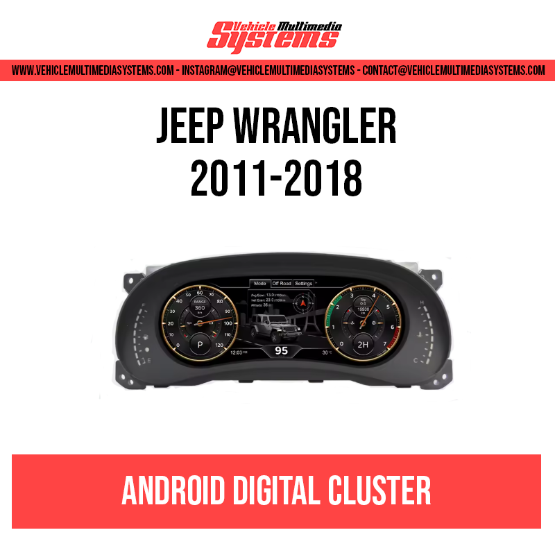 Jeep Wrangler | 2011-2018 | Digital Cluster