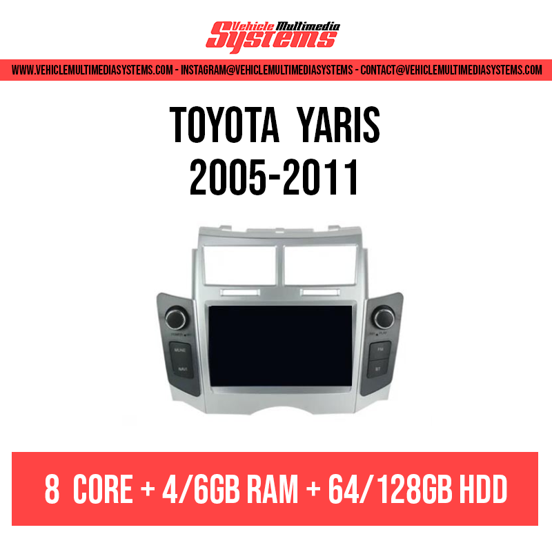 Toyota Yaris | 2005-2011 | Pantalla Android