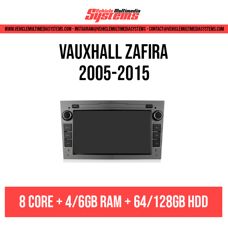 Vauxhall Zafira | 2005-2015 | Pantalla Android