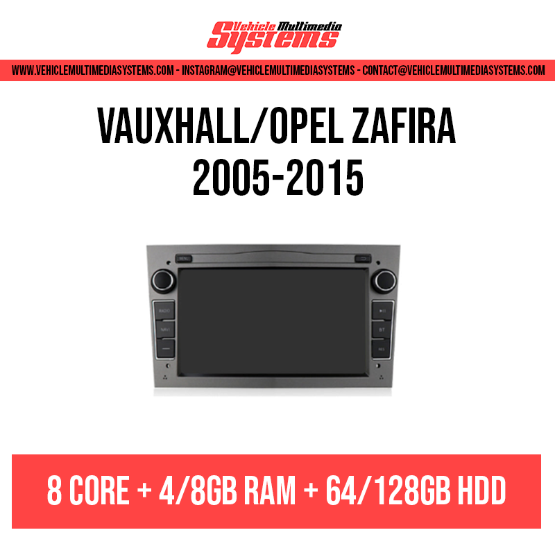 Vauxhall Zafira | 2005-2015 | Pantalla Android
