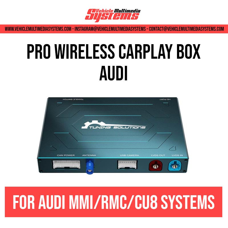 Audi | Caja inalámbrica Carplay