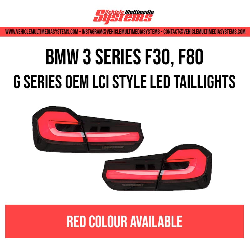 BMW 3 Series | F30 F80 | G SERIES OEM LCI STYLE LED TAILLIGHTS