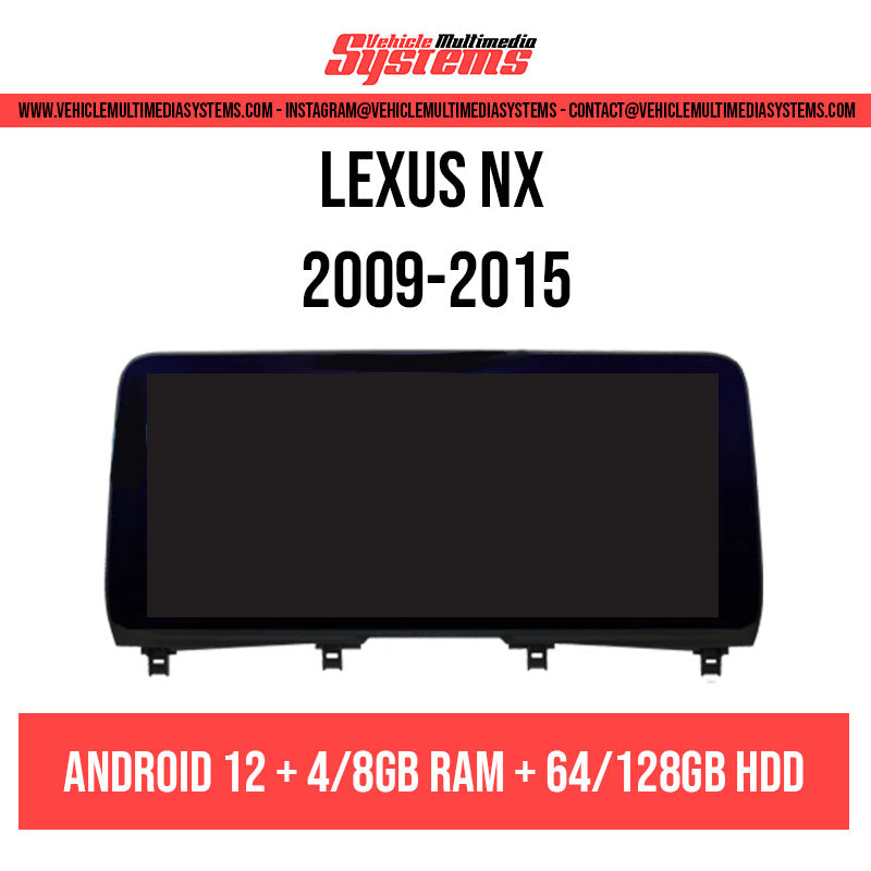Lexus RX | 2009-2015 | Android Screen