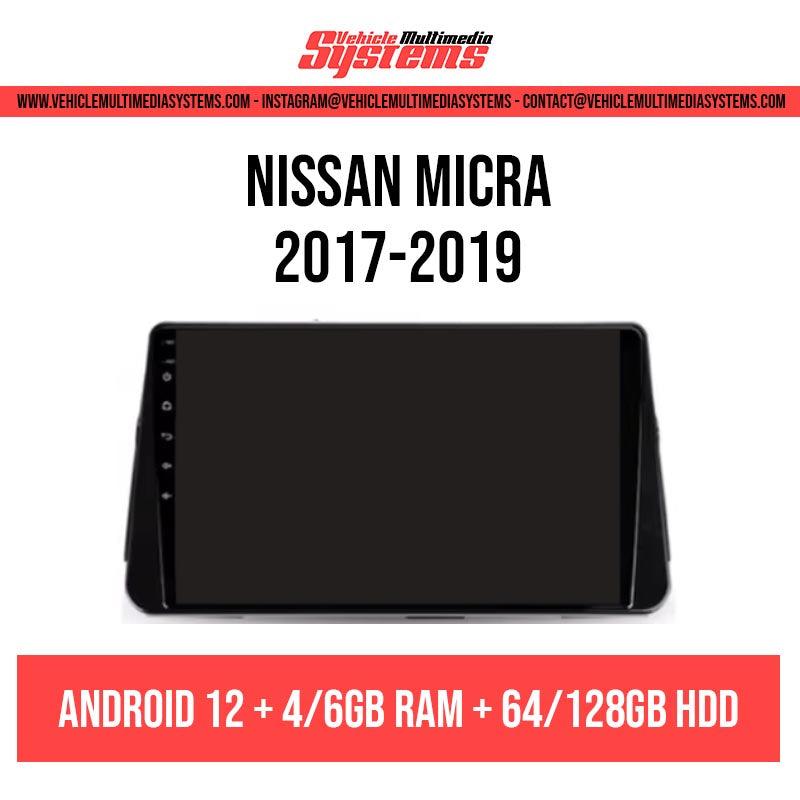 Nissan Micra | 2017-2019 | Android Screen
