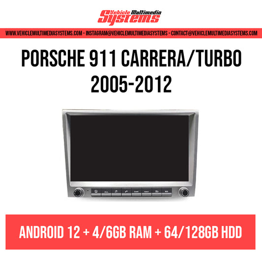 Porsche 911 Carrera/Turbo | 2005-2012 | Pantalla Android