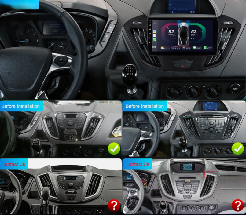 Ford Transit Custom | 2012-2018 | Android Screen