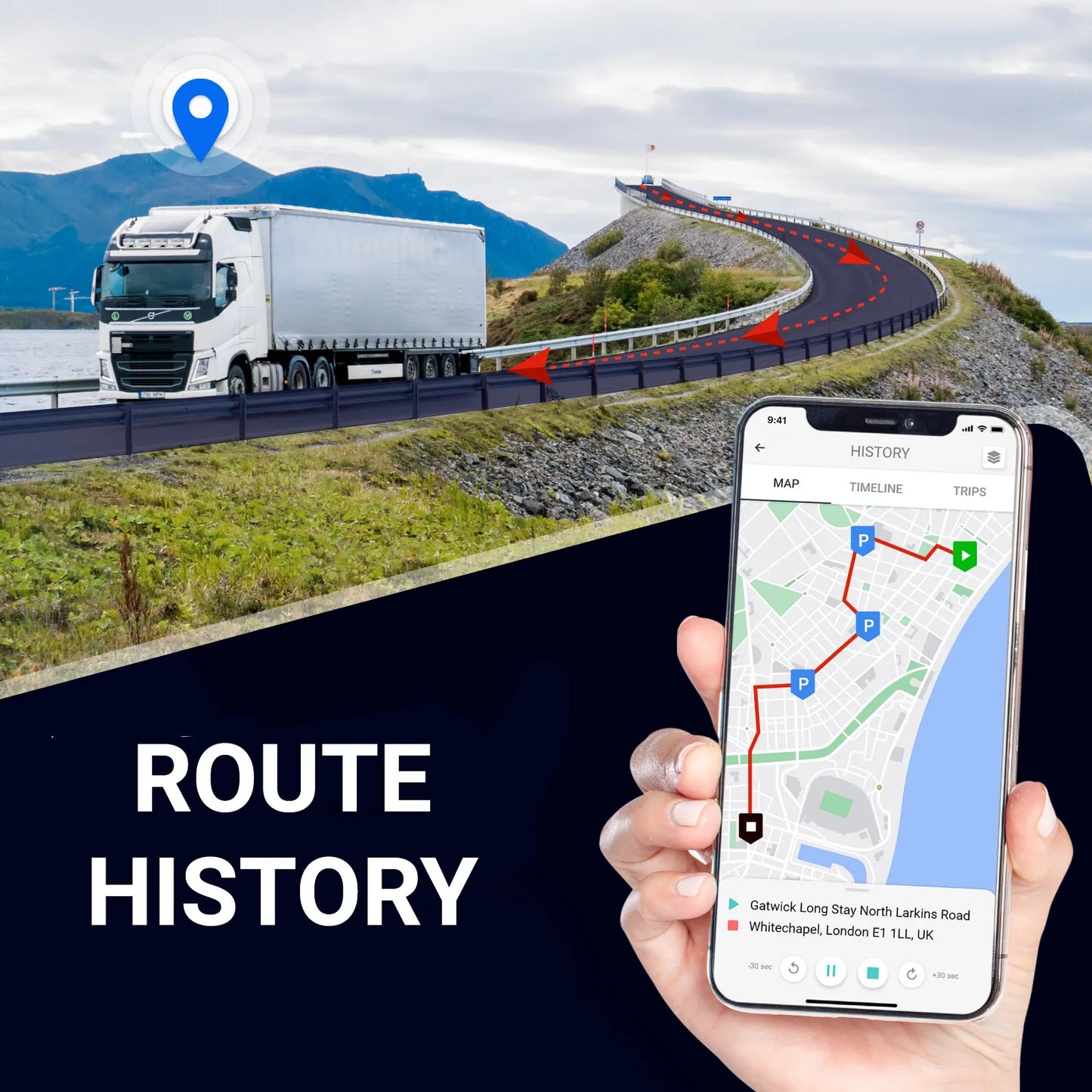 Rastreador de vehículos GPS