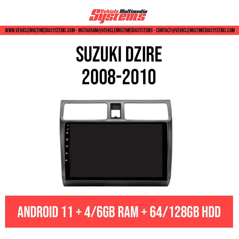 Suzuki Dzire | 2008-2010 | Pantalla Android