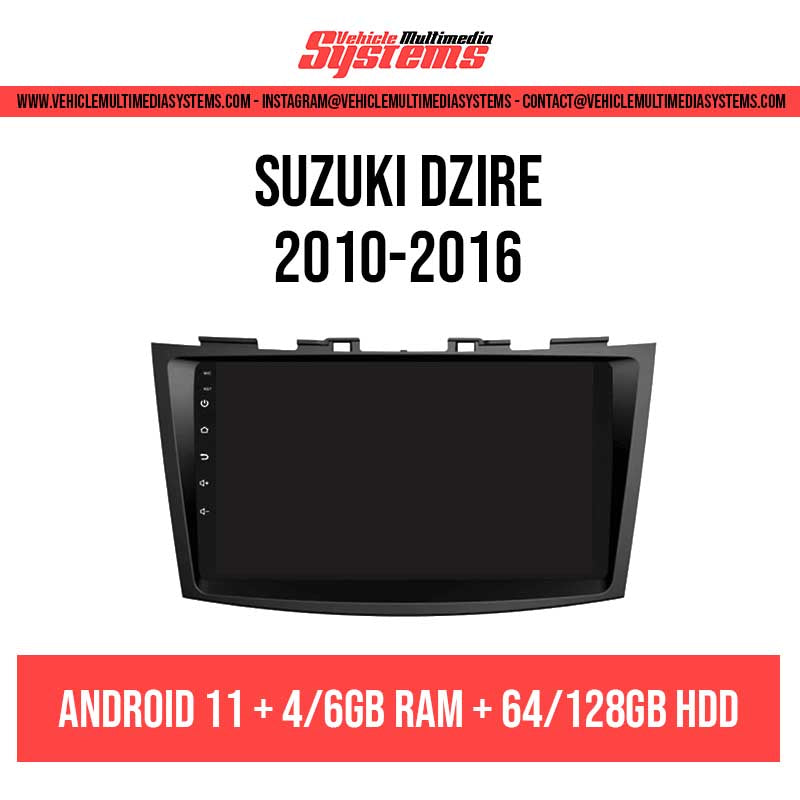 Suzuki Dzire | 2010-2016 | Pantalla Android