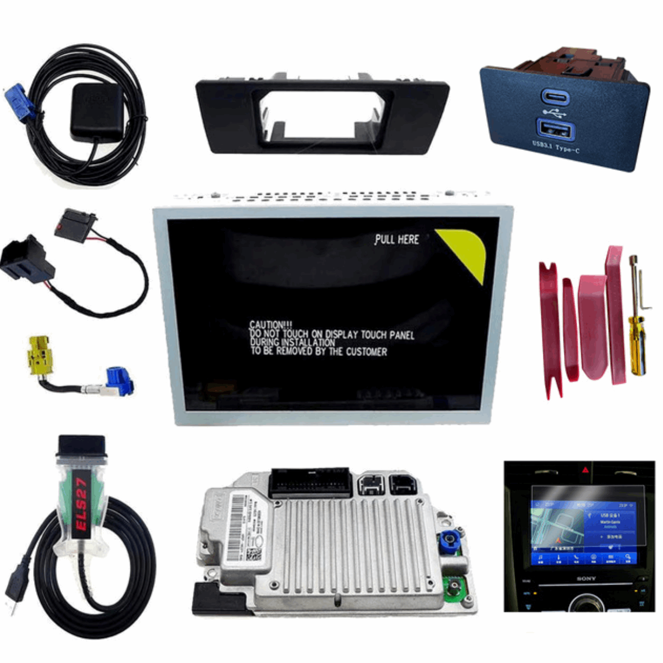 Ford Sync 2 to 3 Upgrade Kit | Factory OEM