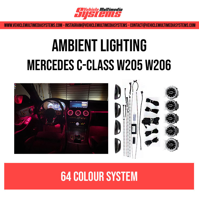 Mercedes-Benz C Class | W205 W206 | Ambient Lighting Kit