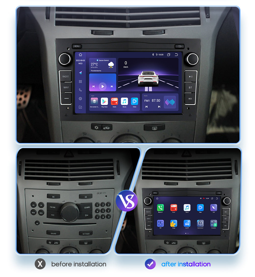 Vauxhall Meriva | 2004-2010 | Android Screen VMS