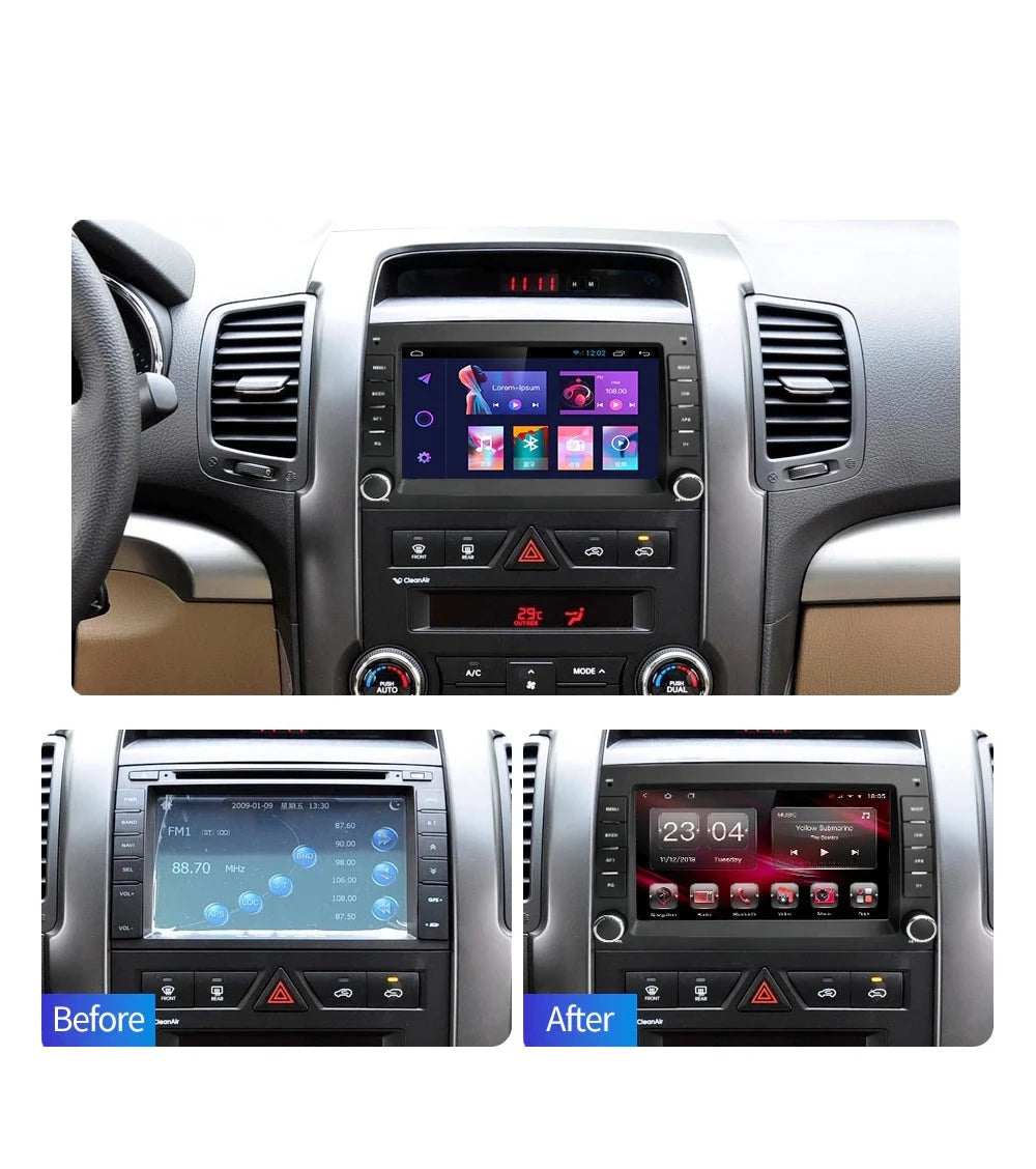 Kia Sorento | 2009-2013 | Android Screen VMS