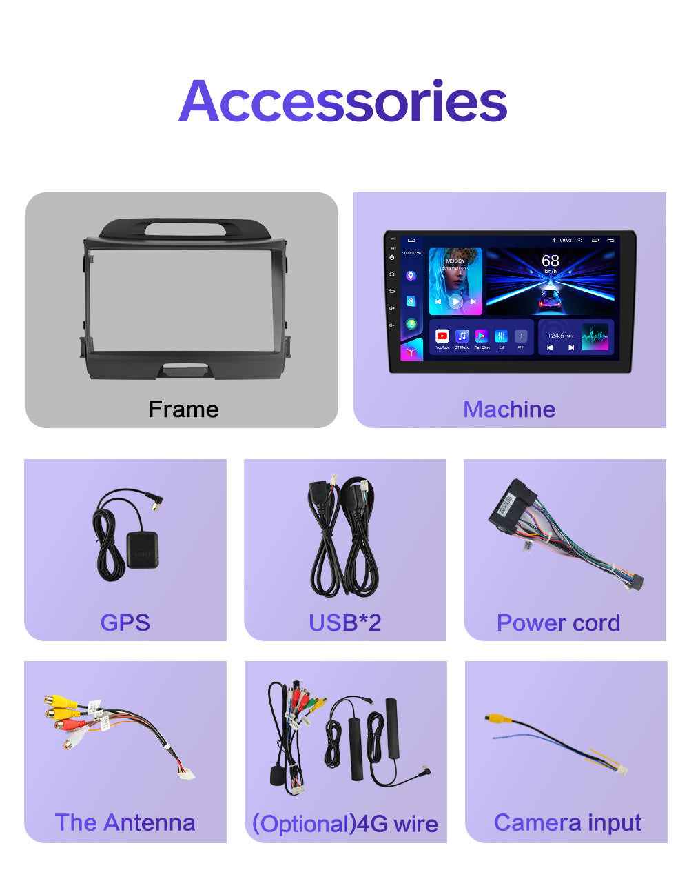 Kia Sportage | 2010-2016 | Android Screen VMS