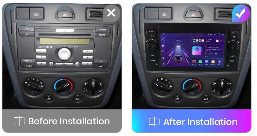 Ford Fusion | 2002-2012 | Android Screen VMS