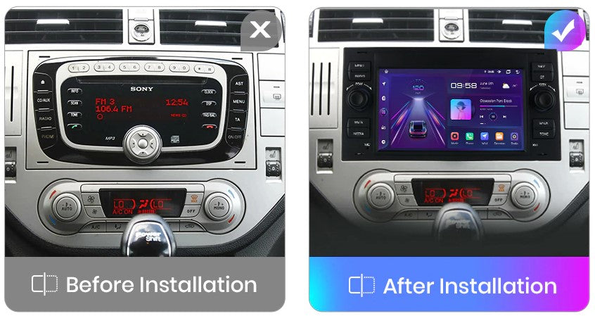 Ford Kuga | 2008-2012 | Android Screen VMS