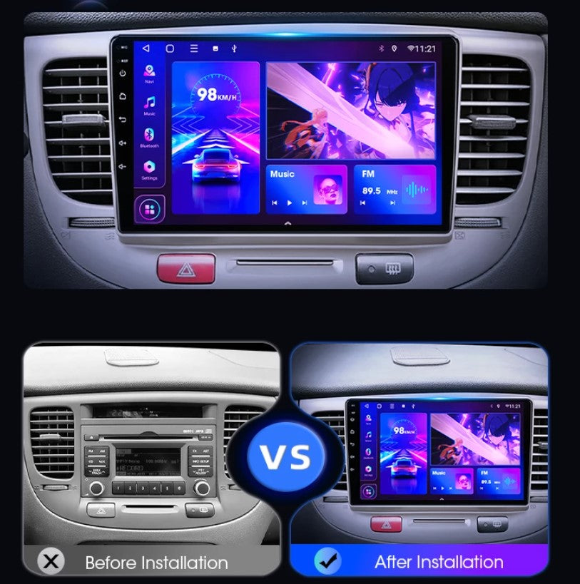 Kia Rio | 2005-2011 | Android Screen VMS