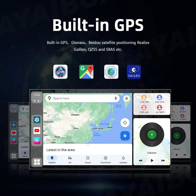 Android System AI Box | For All Cars with OEM Wired Carplay/Auto Vehicle Multimedia Systems
