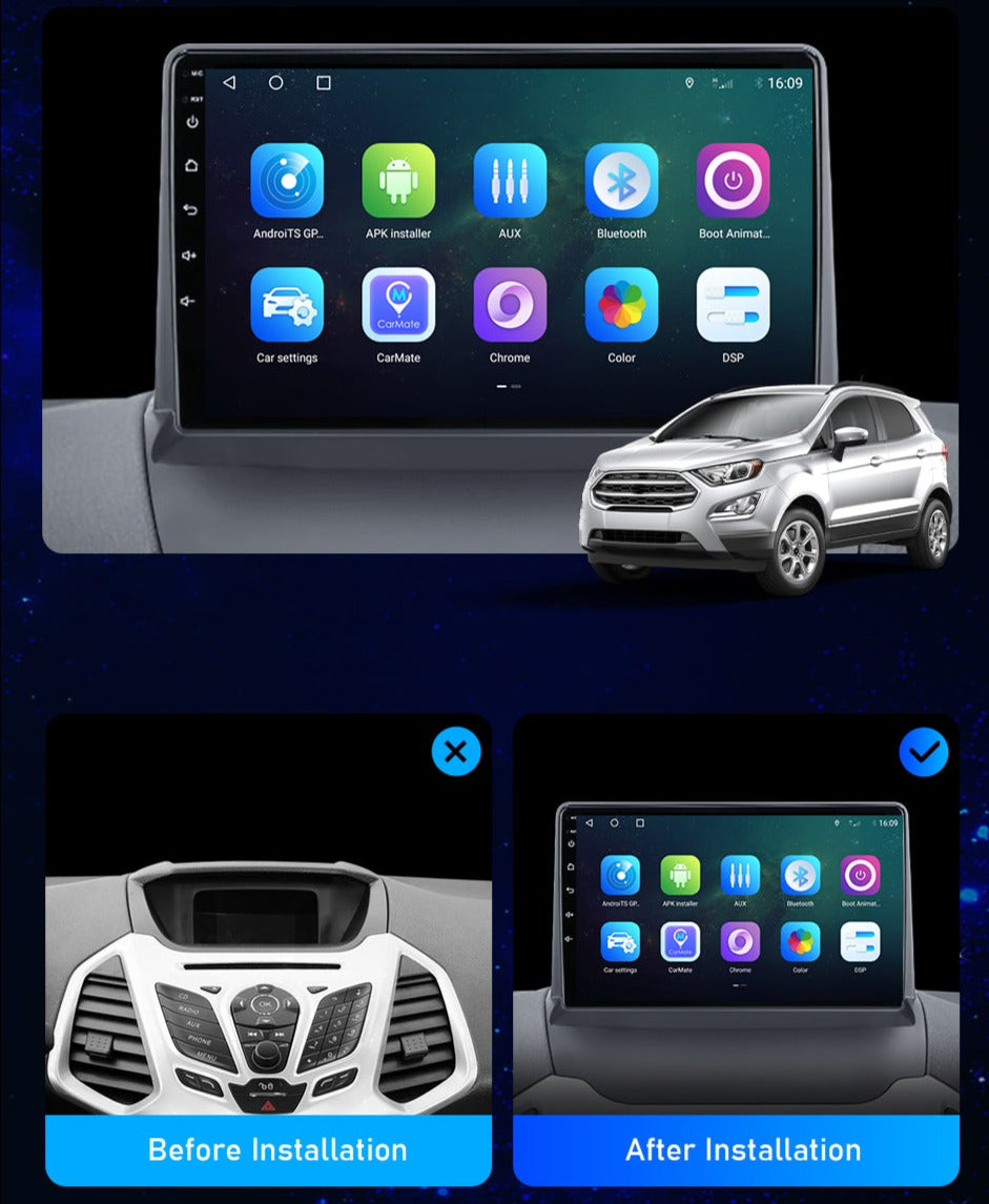 Ford Ecosport | 2013-2017 | Android Screen VMS