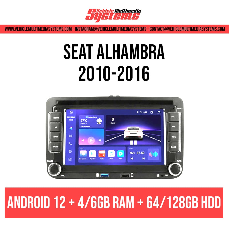 Seat Alhambra | 2010-2016 | Android Screen VMS