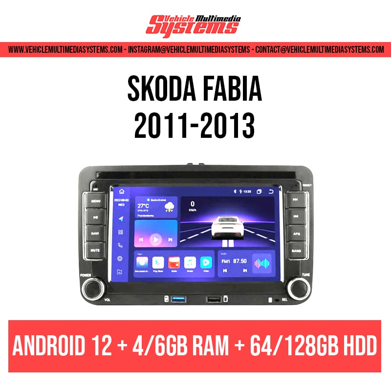 Skoda Fabia | 2011-2013 | Android Screen VMS
