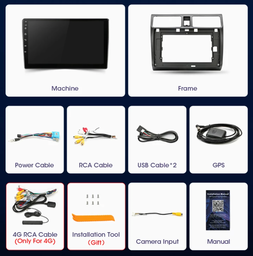 Suzuki Swift | 2003-2010 | Android Screen VMS